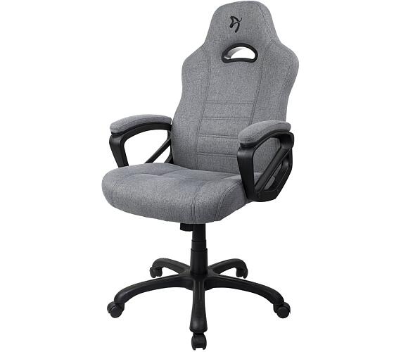 AROZZI herní židle ENZO Woven Fabric/ šedá (ENZO-WF-GYBK) + DOPRAVA ZDARMA
