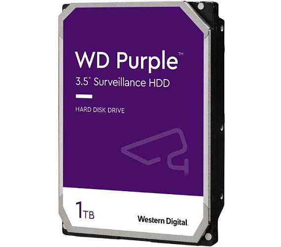 WD HDD Purple 3.5" 1TB - 5400rpm/SATA-III/64MB (WD10PURZ)