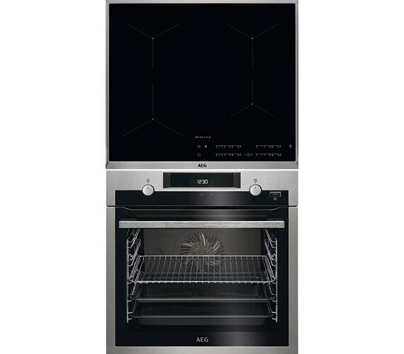 AEG BCE455350M + Indukční deska AEG Mastery IKB64431XB + DOPRAVA ZDARMA