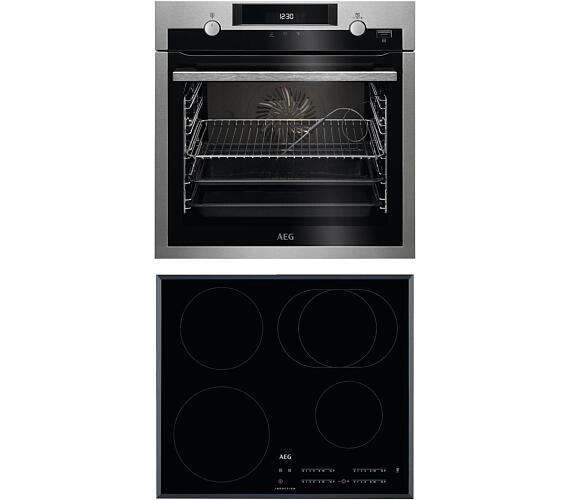 AEG Mastery BCE 556350 M + Indukční deska AEG Mastery IKB64413FB + DOPRAVA ZDARMA