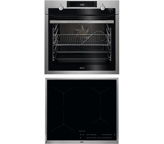 AEG Mastery BCE 556350 M + Indukční deska AEG Mastery IKB64431XB + DOPRAVA ZDARMA