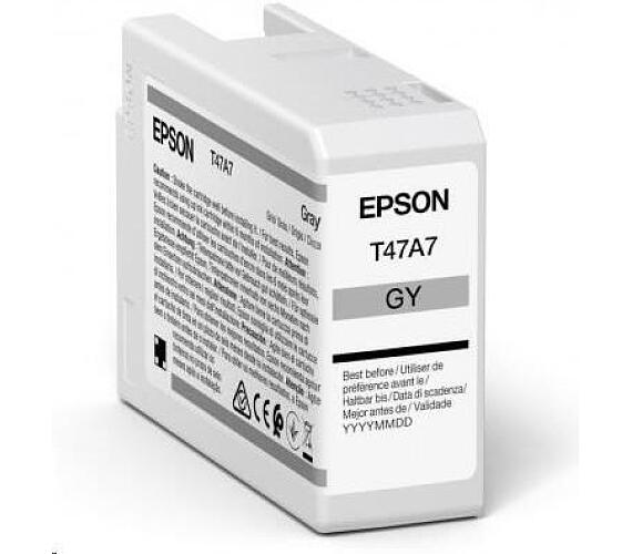 Epson Singlepack Gray T47A7 Ultrachrome (C13T47A700) + DOPRAVA ZDARMA