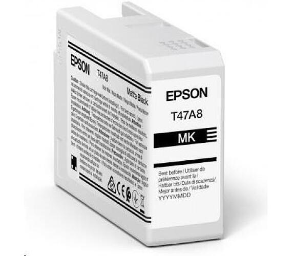 Epson Singlepack Matte Black T47A8 UltraChrome (C13T47A800) + DOPRAVA ZDARMA