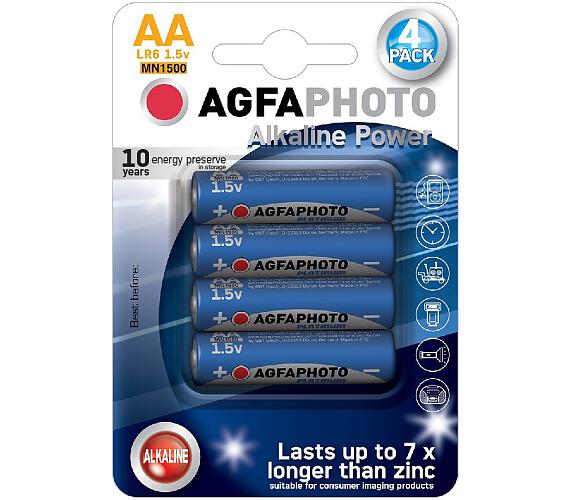 Agfaphoto Pilas Alcalinas Aa Lr6 (1.5v, Pack De 20) - Larga