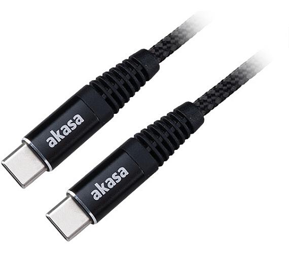 AKASA - USB Type-C kabel - 1m (AK-CBUB54-10BK)
