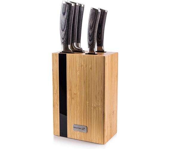 G21 Gourmet Rustic 5 ks + bambusový blok