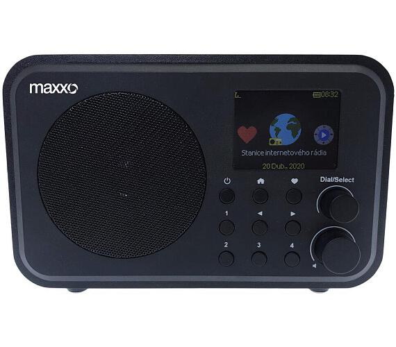 MAXXO internet. rádio DT02 /DAB+ /FM /Wifi /BT rep. /dál