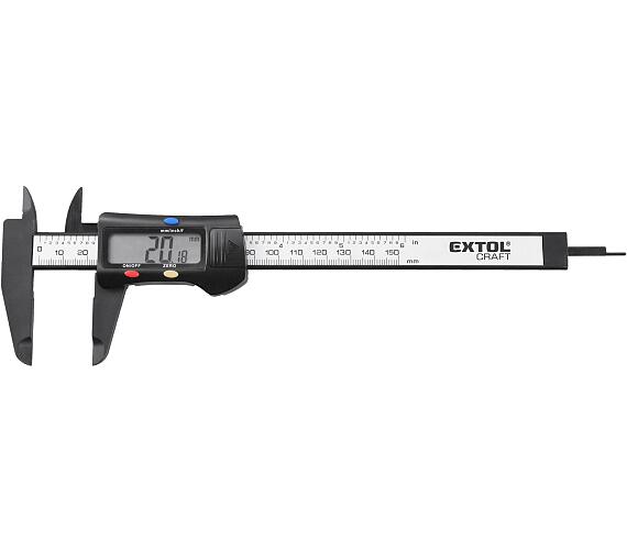 Měřítko posuvné digitální plastové