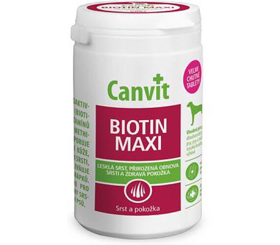 Canvit Biotin Maxi pro psy ochucený 230g