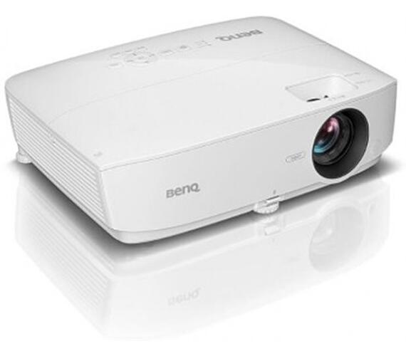BENQ DLP Projektor MH536 Full HD 1080p/1920x1080/3800 ANSI lum / 1,368:÷1,662:1 / 20000:1 / HDMI / S-video / VGA / USB / RCA / 2W repro (9H.JN977.33E)