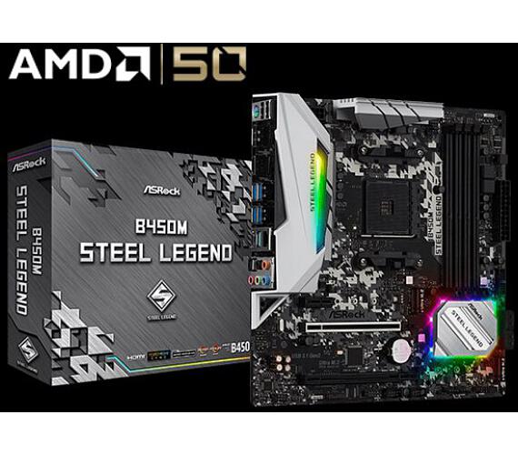 ASROCK MB B450M STEEL LEGEND (AM4