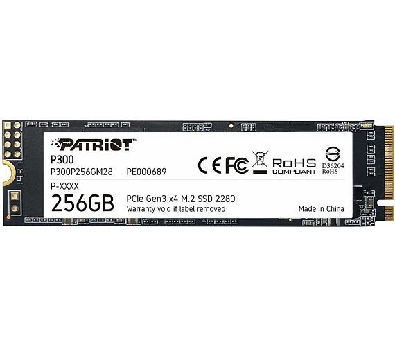 PATRIOT P300 256GB SSD / Interní / M.2 PCIe Gen3 x4 NVMe 1.3 / 2280 (P300P256GM28)
