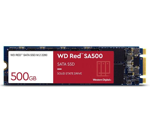 WD RED SSD SA500 500GB / Interní / M.2 2280 / SATAIII / 3D NAND (WDS500G1R0B)