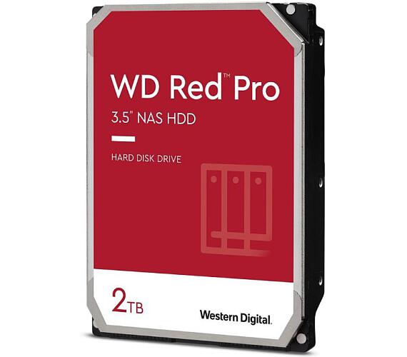 WD HDD Red Pro NAS 3.5'' 2TB - 7200rpm/SATA-III/64MB (WD2002FFSX)