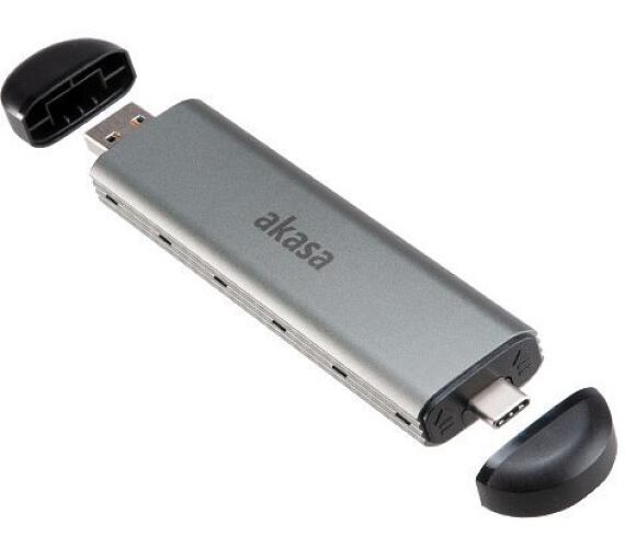 AKASA M.2 SATA / NVMe SSD na USB 3.1 Gen 2 (AK-ENU3M2-04)