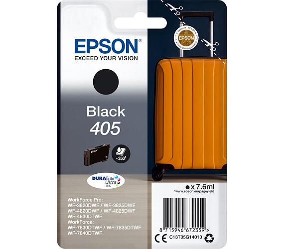 Epson Singlepack Black 405 DURABrite Ultra Ink (C13T05G14010)
