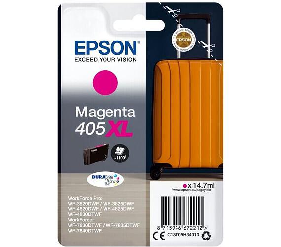 Epson Singlepack Magenta 405XL DURABrite Ultra Ink (C13T05H34010)