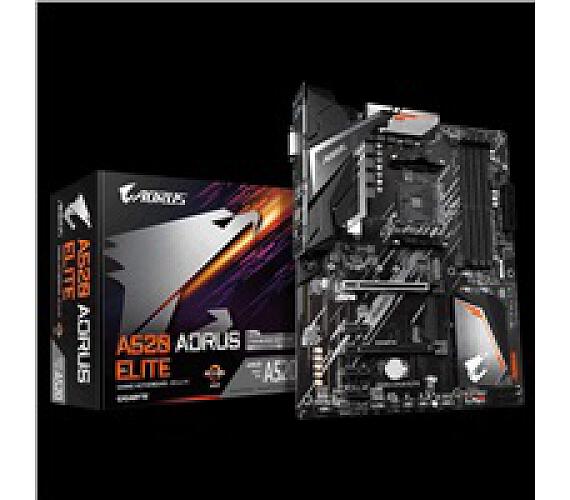 GIGABYTE MB Sc AM4 A520 AORUS ELITE AMD A520 4xDDR4 HDMI DVI