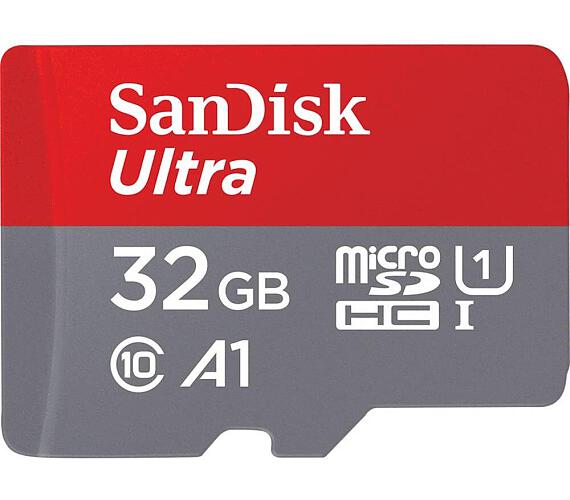 Sandisk Ultra microSDHC 32GB + adaptér (SDSQUA4-032G-GN6MA)