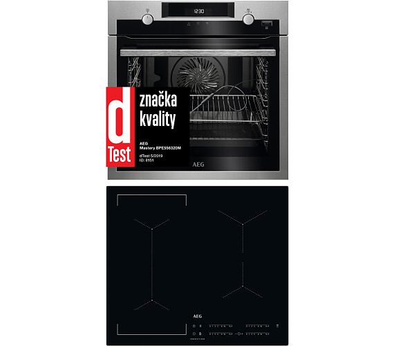 AEG BPE 556320 M + Indukční deska AEG Mastery IKE64441IB + DOPRAVA ZDARMA