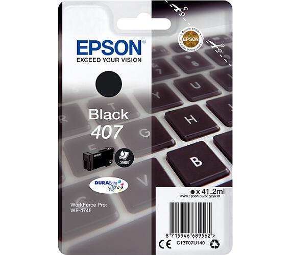 Epson EPSON WF-4745 Series Ink Cartridge L Black (C13T07U140)