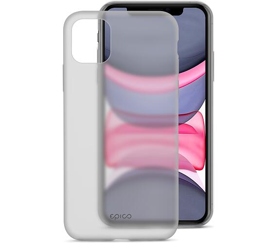 Epico SILICONE CASE iPhone 12 Pro Max (6,7") - černá transparentní