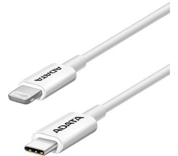 ADATA kabel USB-C na Lightning bílý (AMFICPL-1M-CWH)