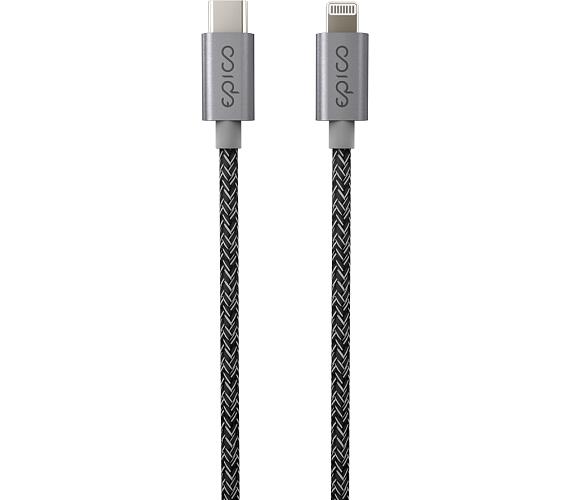 Epico FABRIC BRAIDED CABLE C to Lightning 1.8m 2020 - space grey