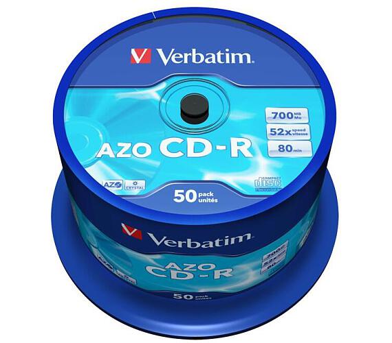 Verbatim CD-R(50-Pack)Spindle / Crystal / DLP / 52x / 700MB (43343)
