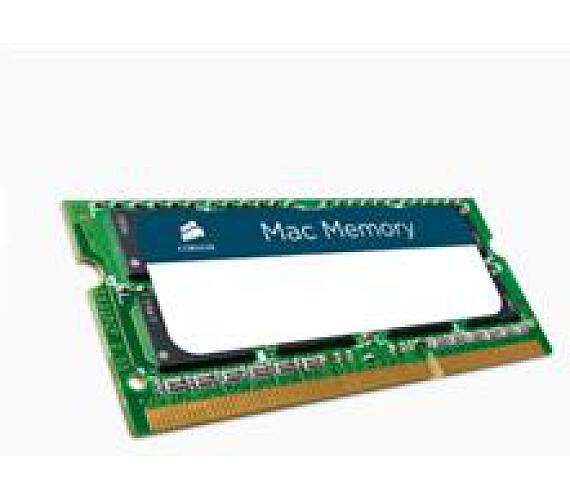 Corsair DDR3 8GB SODIMM 1066MHz CL7 cerna CMSA8GX3M2A1066C7 ONLINESHOP.cz