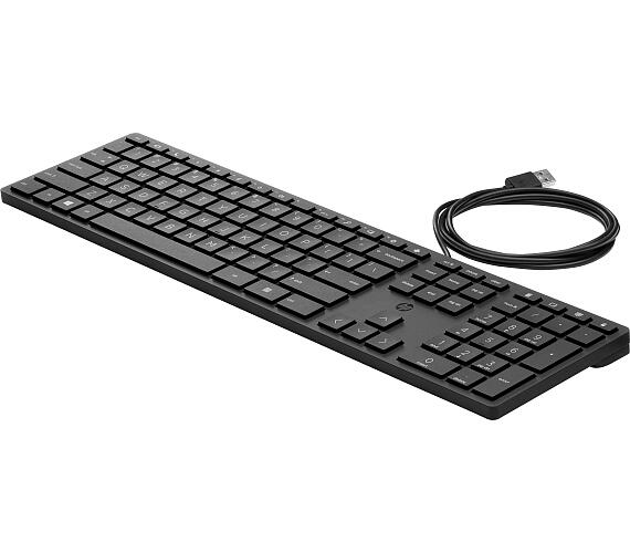 HP Wired Desktop 320K Keyboard CZ (9SR37AA#BCM)