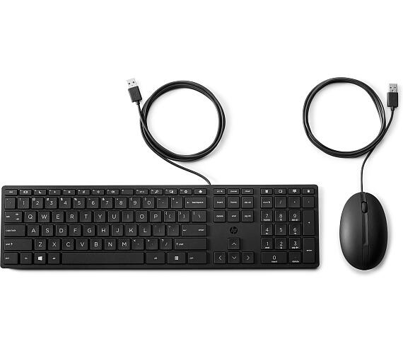 HP Wired 320MK Combo Keyboard + Mouse - CZ (9SR36AA#BCM)