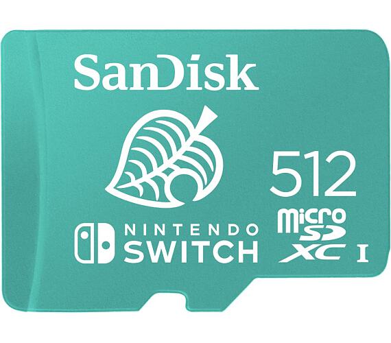Sandisk Nintendo Switch micro SDXC 512GB 100MB/s A1 C10 V30 UHS-1 U4 + DOPRAVA ZDARMA