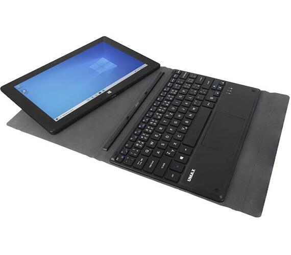 Umax tablet PC VisionBook 10Wr Tab/ 2in1/ 10,1" IPS/ 1280x800/ 4GB/ 64GB Flash/ mini HDMI/ USB-C/ USB 3.0/ W10Pro/ černý (UMM220V18)