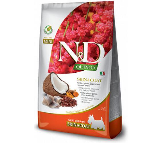 N&D Quinoa DOG Skin&Coat Herring Adult Mini 2,5kg
