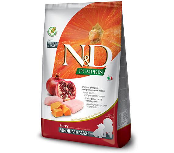 N&D Pumpkin Puppy M/L Chicken & Pomegranate