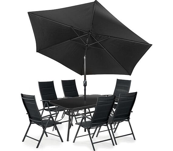 Fieldmann MELISA DARK + Slunečník Fieldmann FDZN 5007 3m + DOPRAVA ZDARMA