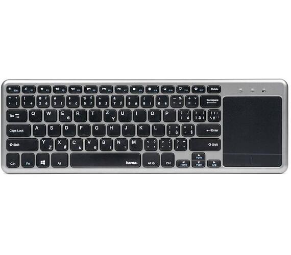 Hama bezdrátová klávesnice KW-600T s touchpadem