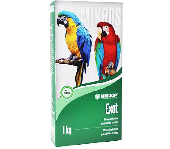 Mikros Exot pro papoušky plv 1kg krabička