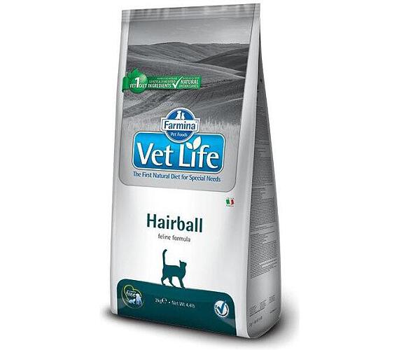 Vet Life Natural (Farmina Pet Foods) Vet Life Natural CAT Hairball 10kg + DOPRAVA ZDARMA