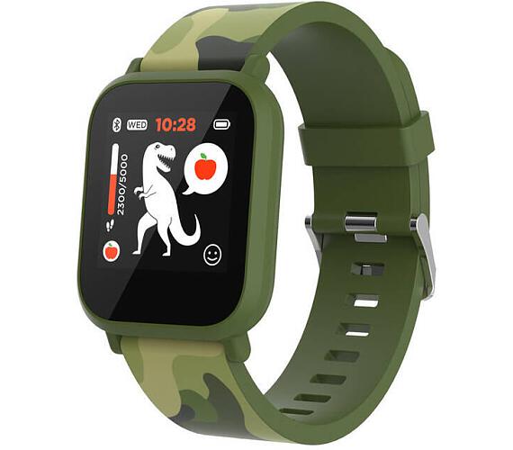 Canyon smart hodinky My Dino KW-33 GREEN/CAMO (CNE-KW33GB) + DOPRAVA ZDARMA