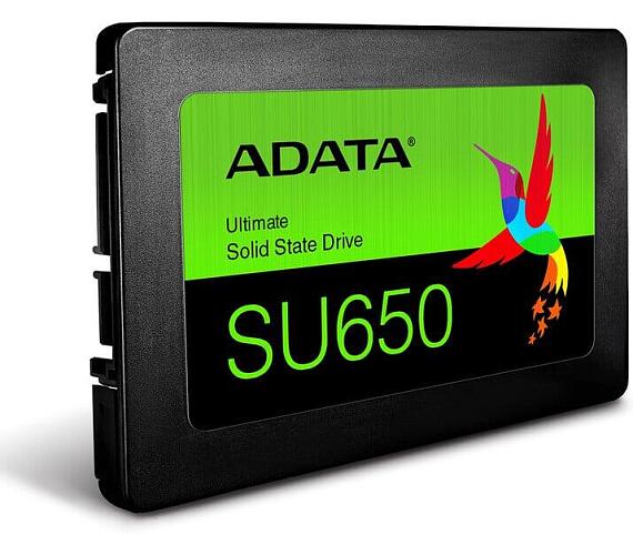 ADATA SSD 512GB Ultimate SU650SS 2,5" SATA III 6Gb/s (R:520/ W:450MB/s) (ASU650SS-512GT-R)