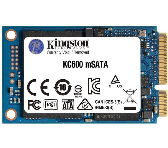 Kingston KC600 / 1TB / SSD / mSATA / 5R (SKC600MS/1024G)