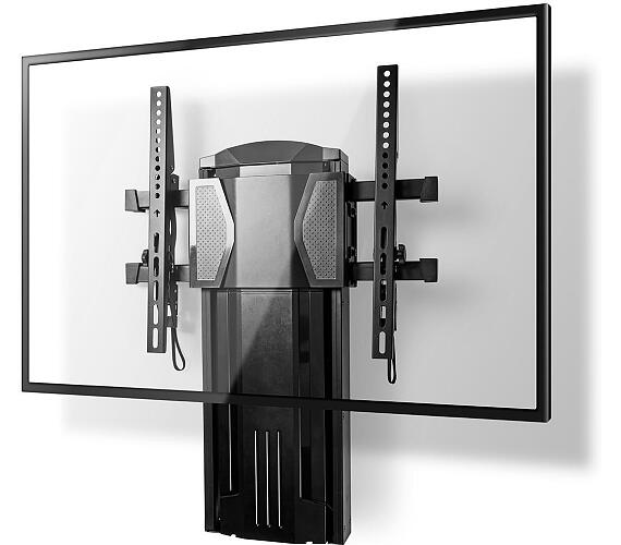 Vertikální Nástěnný TV Držák | 37-60 " | 20 kg | Vertikální pohyb: 0-400 mm | 85 mm | 85 mm | 1 Otočný Bod | ABS / Ocel | Černá + DOPRAVA ZDARMA