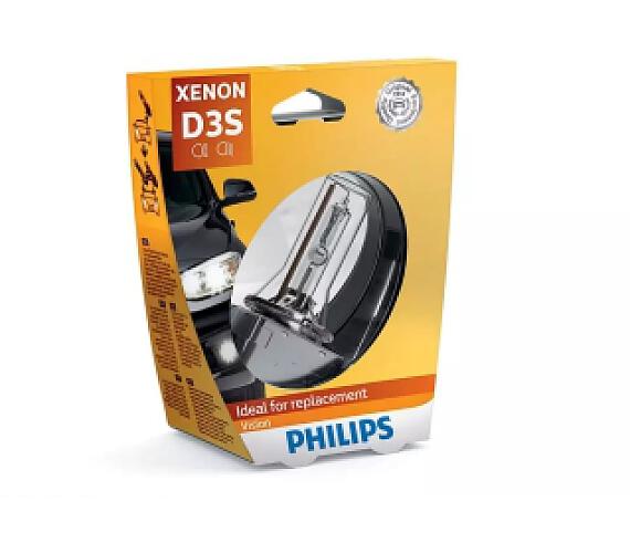 Philips Xenon Vision D3S 1 ks blister + DOPRAVA ZDARMA