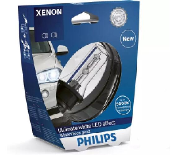Philips Xenon WhiteVision D2R 1 ks blister