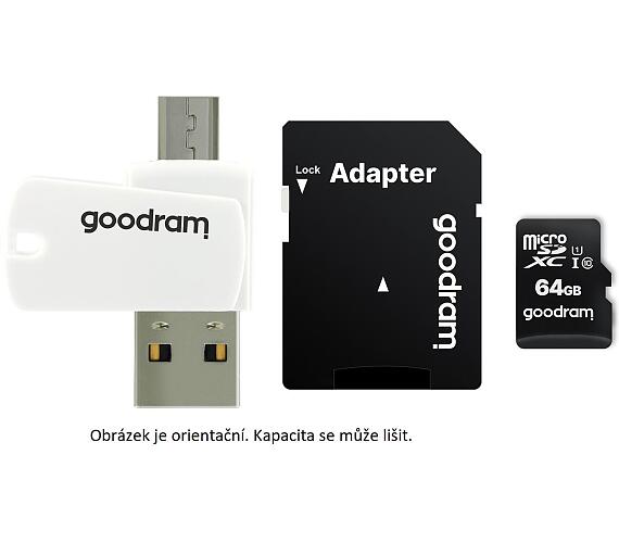 GOODRAM microSDHC karta 16GB M1A4 All-in-one (R:100/W:10 MB/s)