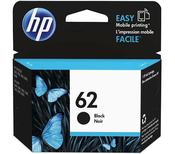 HP cartridge 62/ černá/ 200str. (C2P04AE)