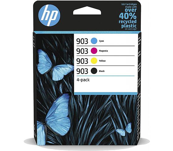 HP 903 CMYK Original Ink Cartridge 4-Pack (6ZC73AE)