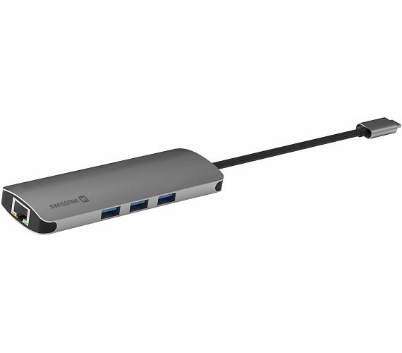 Swissten USB-C HUB 8-IN-1 (USB-C PD + DOPRAVA ZDARMA